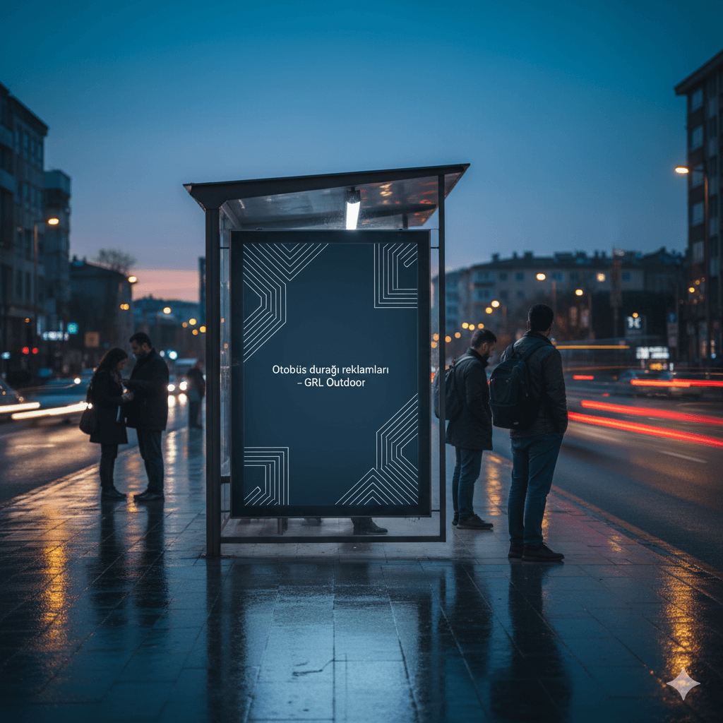 Edremit Balıkesir Çanakkale CLP Citylight Poster Otobüs Durağı Reklamı